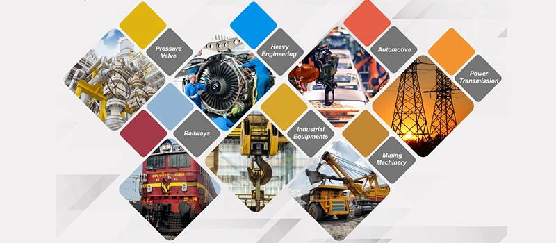 Dalian Zhongsheng metal products forged and cast parts used in different sectors