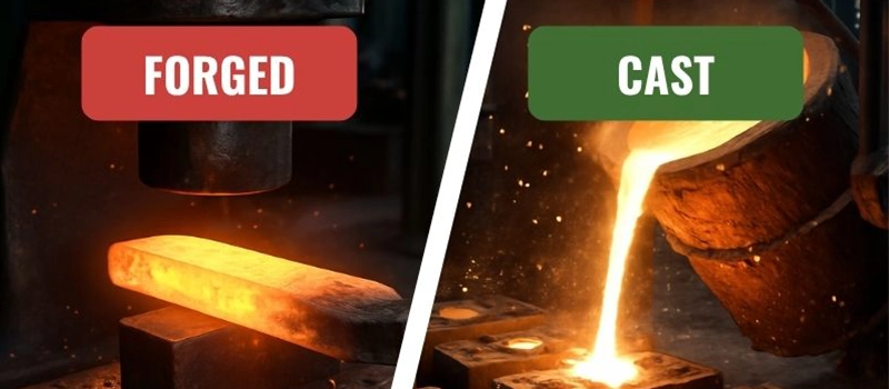 Dalian Zhongsheng metal products forged vs cast