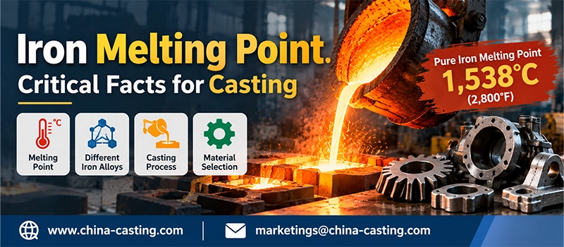 Dalian Zhongsheng Metal Products Iron Melting Point Critical Facts for Casting