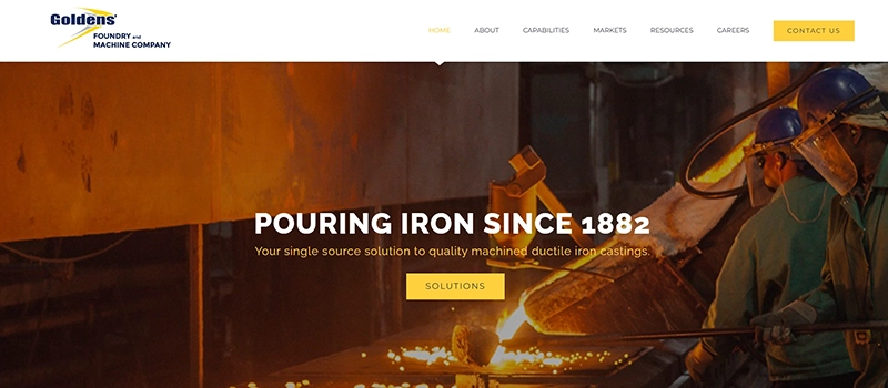 Dalian Zhongsheng Metal Products 10 World’s Best Sand Casting Manufacturers & Brands Goldens' Foundry and Machine Co. (USA)