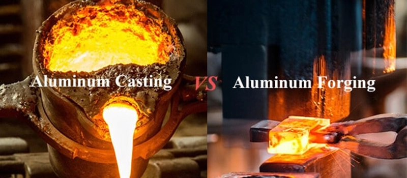 Dalian Zhongsheng Metal Products Forged Aluminum vs Cast and Machined Aluminum