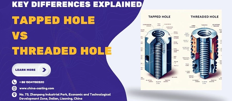 Dalian Zhongsheng Metal Products Tapped Hole vs Threaded Hole Key Differences Explained