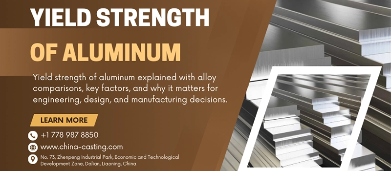 Dalian Zhongsheng Metal Products Yield Strength of Aluminum