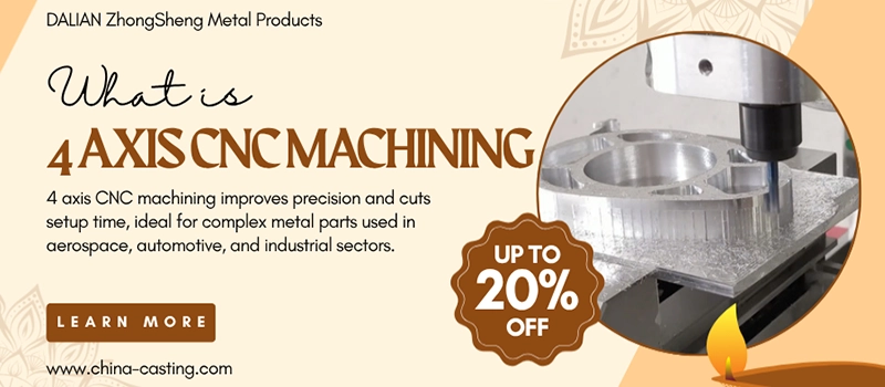 Dalian Zhongsheng Metal Products 4 Axis CNC Machining