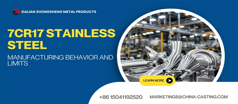 Dalian Zhongsheng Metal Products 7cr17 Stainless Steel Manufacturing Behavior and Limits