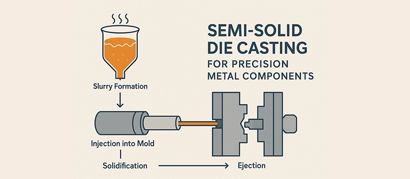 Dalian Zhongsheng Metal Products Advantages of Semi-Solid Die Casting Over Conventional Casting