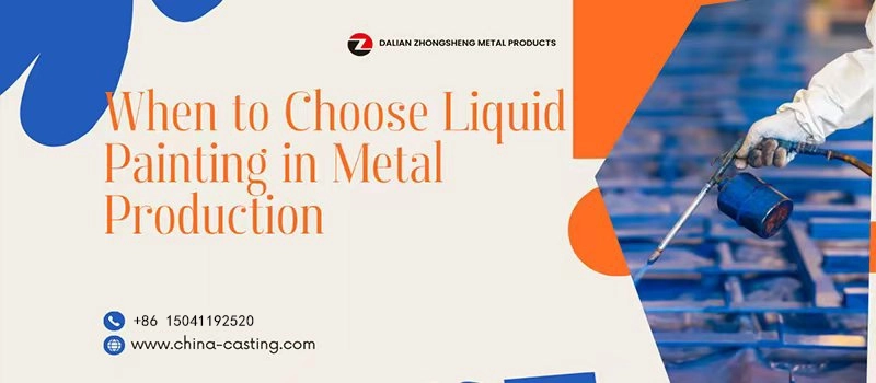 Dalian Zhongsheng Metal Products Liquid Painting in Metal Production
