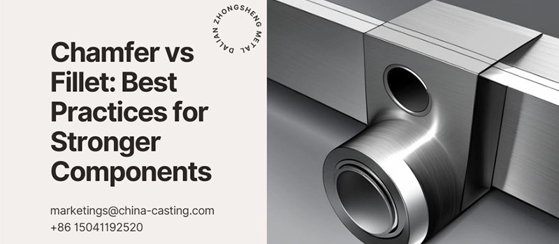 Dalian Zhongsheng Metal Products Chamfer vs Fillet Best Practices for Stronger Components