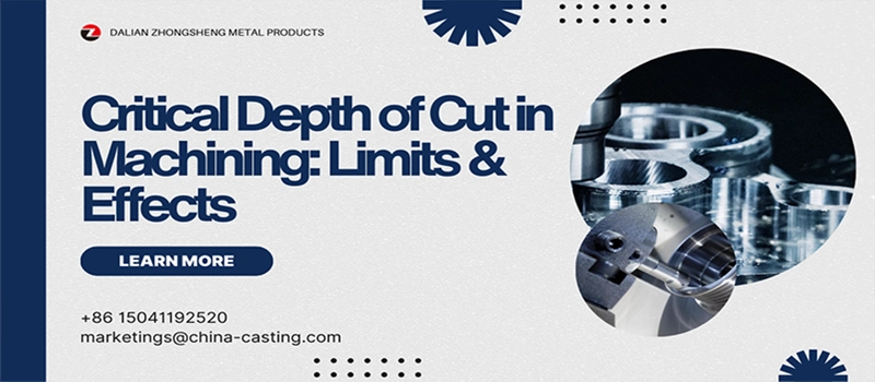 Dalian Zhongsheng Metal Products Critical Depth of Cut in Machining Limits Effects