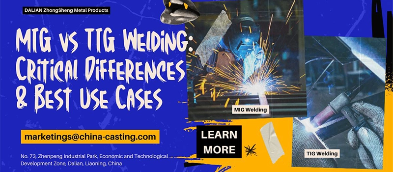 Dalian Zhongsheng Metal Products MIG vs TIG Welding Critical Differences Best Use Cases