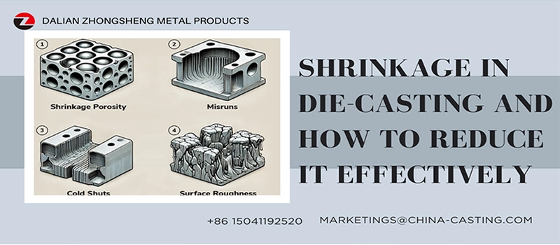Dalian Zhongsheng Metal Products Shrinkage in Die-Casting Shrinkage Indicators in Production