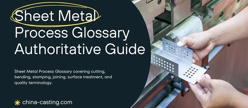 Dalian Zhongsheng Metal Products Sheet Metal Process Glossary Authoritative Guide
