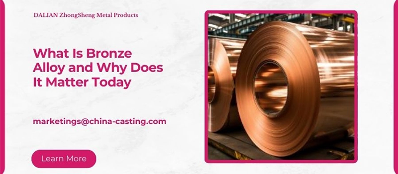 Dalian Zhongsheng Metal Products What Is Bronze Alloy and Why Does It Matter Today