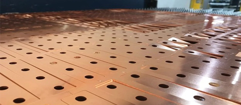 Dalian Zhongsheng Metal Products Copper Laser Cutting Industrial Applications of Laser Cut Copper