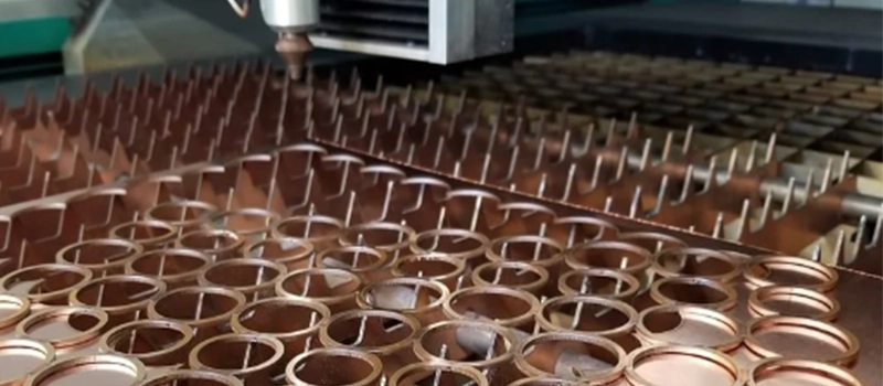 Dalian Zhongsheng Metal Products Copper Laser Cutting copper alloy laser cutting service factory