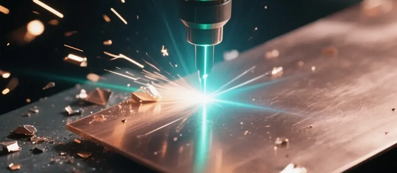 Dalian Zhongsheng Metal Products Copper Laser Cutting laser cut copper plate edge quality