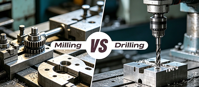 Dalian Zhongsheng Metal Products Milling vs Drilling Critical Differences You Must Know