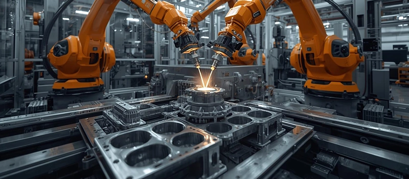 Dalian Zhongsheng Metal Products Advantages of Automation Systems for Die Casting