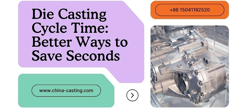Dalian Zhongsheng Metal Products Die Casting Cycle Time Better Ways to Save Seconds
