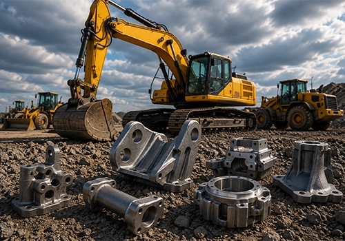 Dalian Zhongsheng Metal Products Casting Manufacturer CONSTRUCTION EQUIPMENT Heavy Duty Structural Components