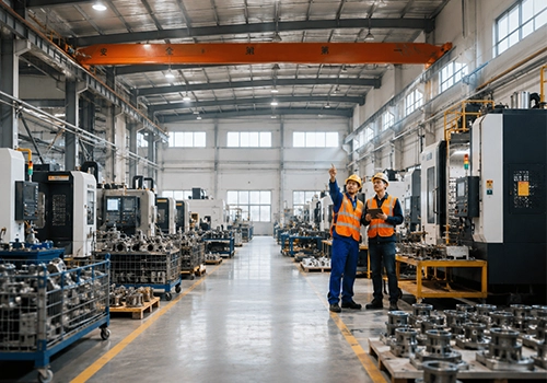 Dalian Zhongsheng Metal Products Casting machining finishing and inspection under one roof for greater efficiency