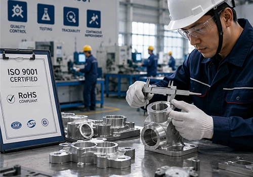 Dalian Zhongsheng Metal Products Supported by ISO 9001 certification and RoHS compliance to meet international quality and regulatory requirements