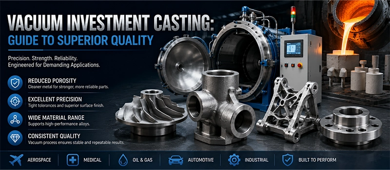 Dalian Zhongsheng Metal Products Vacuum Investment Casting Guide to Superior Quality