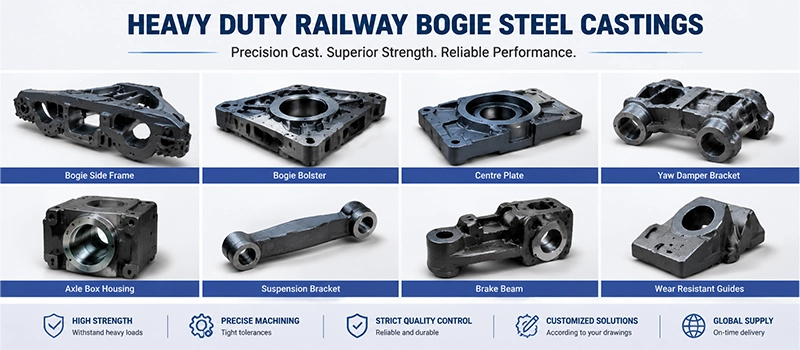 Dalian Zhongsheng Metal Products What Are Heavy Duty Railway Bogie Steel Castings