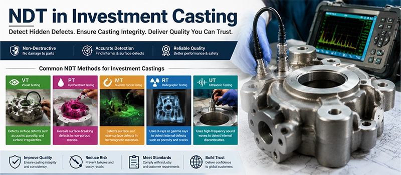 Dalian Zhongsheng Metal Products Why Is NDT Important for Investment Castings