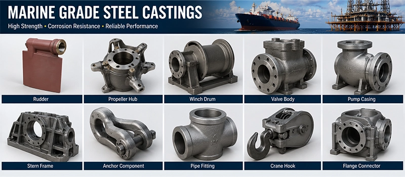 Dalian Zhongsheng Metal Products Why Marine Environments Require Special Steel Castings