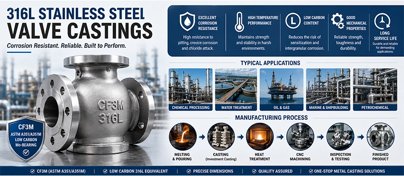 Dalian Zhongsheng Metal Products 316L Stainless Steel for Valve Castings Complete Guide