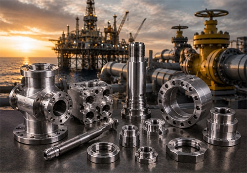 Dalian Zhongsheng Metal Products Leading CNC Machining Manufacturer Industries We Serve OIL & GAS