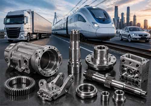 Dalian Zhongsheng Metal Products Leading CNC Machining Manufacturer Industries We Serve TRANSPORTATION & AUTOMOTIVE
