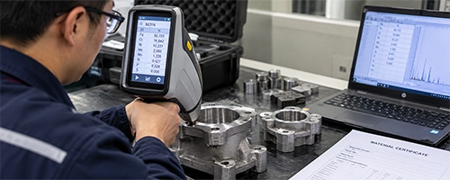 Dalian Zhongsheng Metal Products Chemical Composition Verification