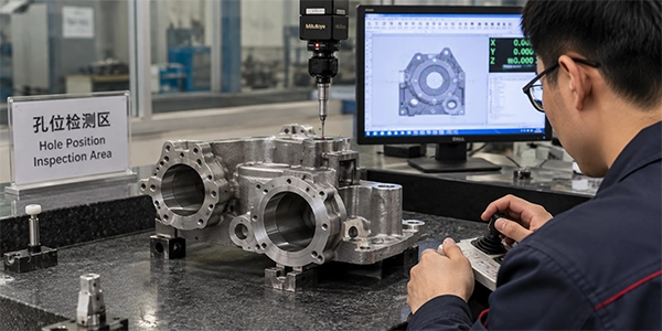 Dalian Zhongsheng Metal Products Dimensional Inspection for Critical Features Hole Position & Center Distance