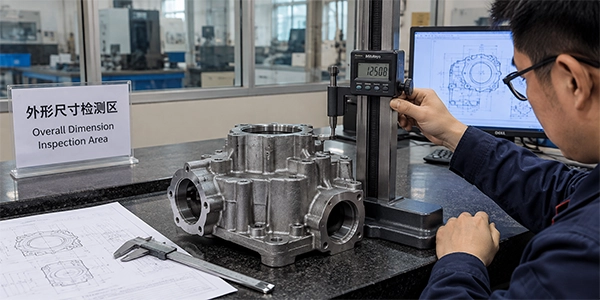 Dalian Zhongsheng Metal Products Dimensional Inspection for Critical Features Overall & Geometric Requirements