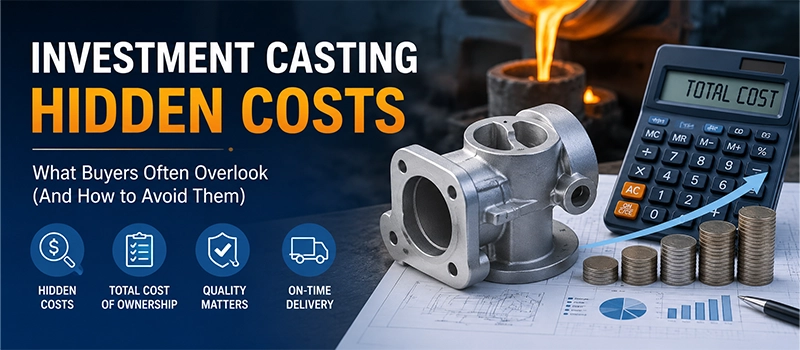 Dalian Zhongsheng Metal Products Investment Casting Hidden Costs Proven Beyond Price