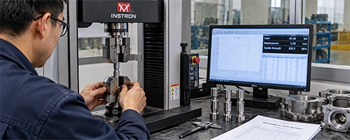 Dalian Zhongsheng Metal Products Mechanical Property Testing
