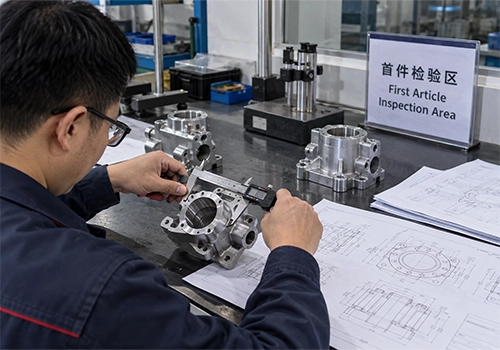 Dalian Zhongsheng Metal Products Our Quality Control Process First Article Verification