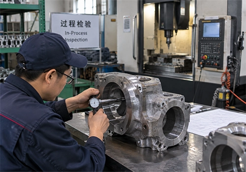 Dalian Zhongsheng Metal Products Our Quality Control Process In-Process Inspection